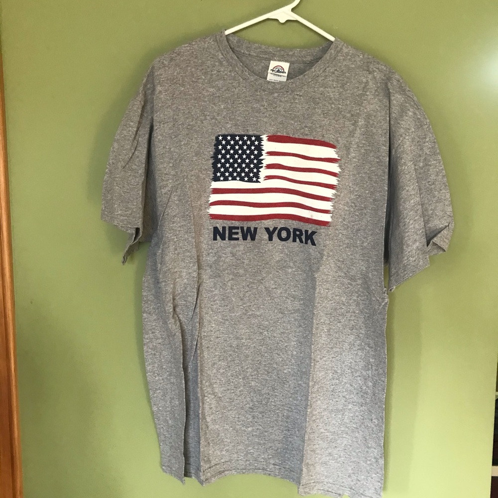 New York American flag t-shirt